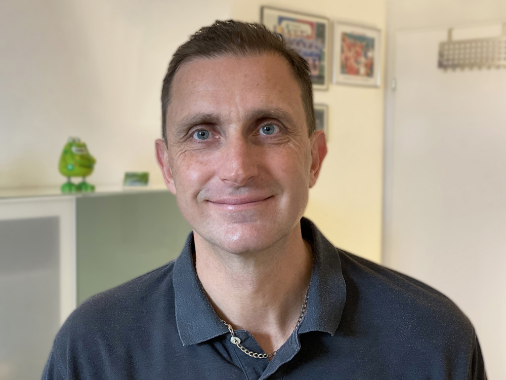 Portraitfoto des Amriswiler Masseurs Gero Dalog
